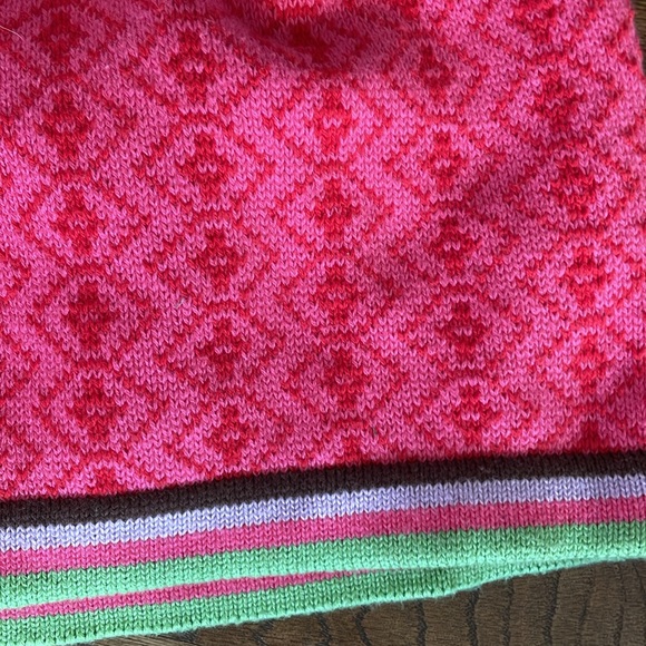 Hanna Andersson Cheerful Stripe Embroidered Knit Dress 70, 6-12 months - Picture 3 of 6